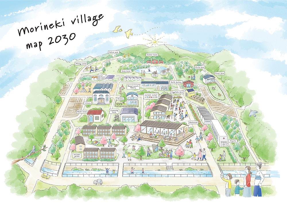 morineki village map 2030