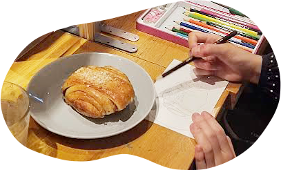 Keitto ナシエさんのイラスト教室 北欧シナモンロールの可愛いイラストにチャレンジしよう Keitto ケイット