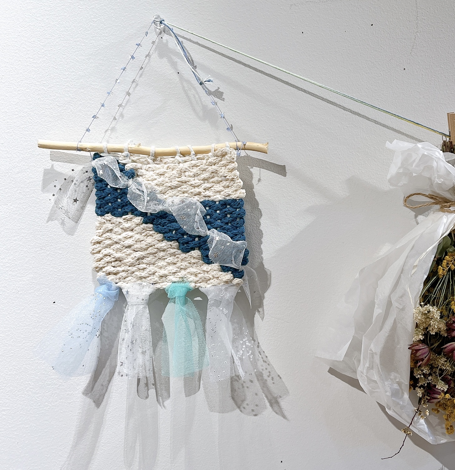 SALE！一点物ウィービング タペストリー 『hot chocolate, c』 人気