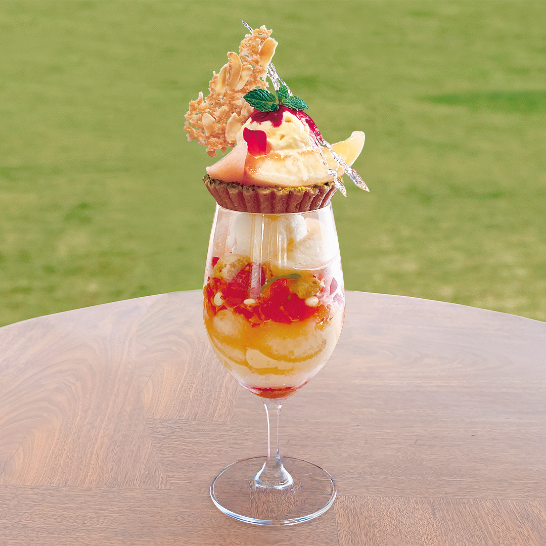 ◆季節の爽やかパフェセット◆ nana's green tea】9/9〜秋限定スイーツ登場 秋の味覚と瀬戸内オレンジ